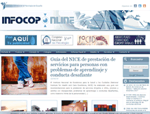 Tablet Screenshot of infocoponline.es